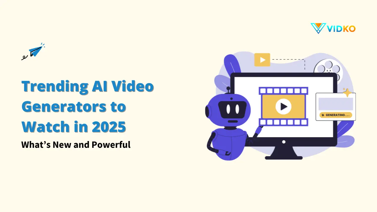 Illustrative graphic showcasing the power of AI Video Generators in the context of a technology blog post about AI Video Generation.