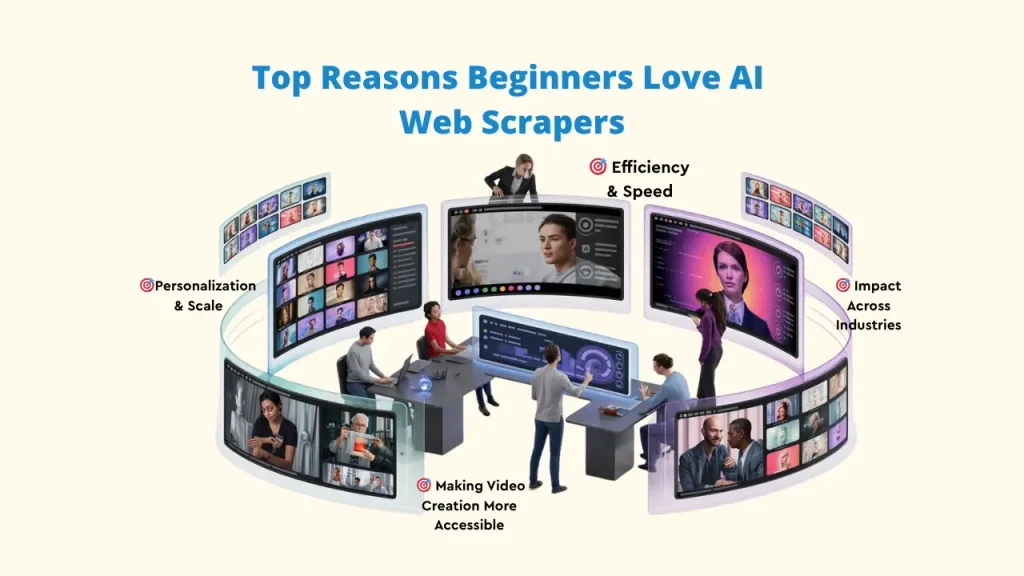 Conceptual graphic demonstrating the rise of the Trending AI Video Generator market, highlighting quick and easy AI Video Generation capabilities.